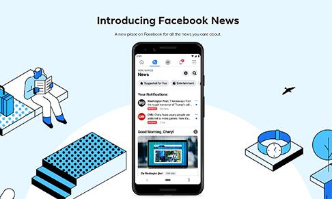 Facebook to launch Facebook News in the UK